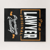 Ik ben advocaat legpuzzel (Horizontaal)