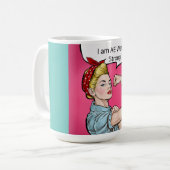 Ik ben AE Warrior Strong. mok (Voorkant links)