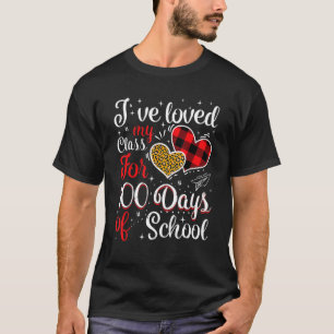 Ik ben al 100 dagen van school 100th D geliefd T-shirt