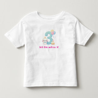 Ik ben al 3! kinder shirts