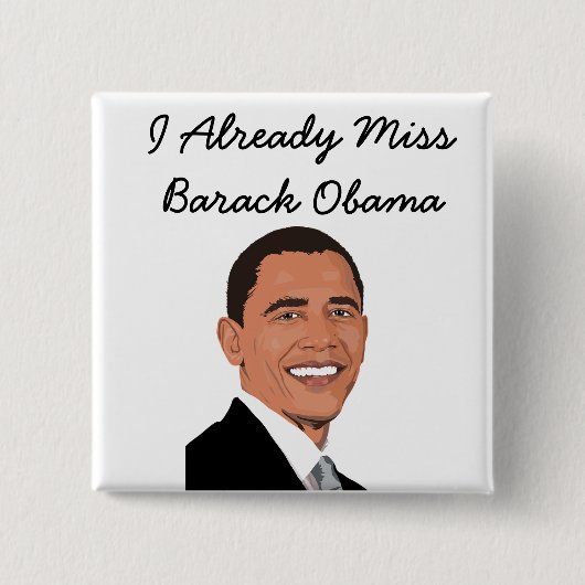 Ik ben al Miss Barack Obama Button (Voorkant)