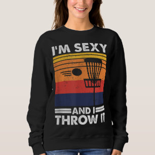 Ik ben alleen hier om Trees en Curse Funny Frisbee Trui