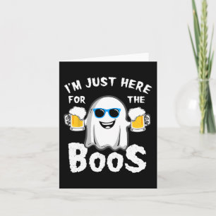 Ik Ben Alleen Hier Voor De Boos Grappig Halloween Kaart