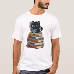 Ik ben allergisch voor domme mensen ccc t-shirt