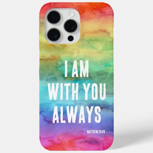 Ik ben altijd bij je, Rainbow Phone Case (Achterkant)