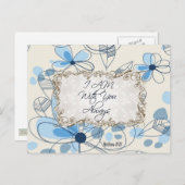 "Ik ben altijd bij jou" - Briefkaart (Voorkant / Achterkant)