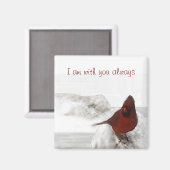 "Ik ben altijd bij jou" Magnet Magneet (Voorkant / Achterkant)