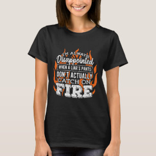 Ik ben altijd teleurgesteld als de broek van een l t-shirt