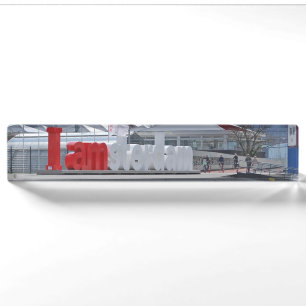 Ik ben Amsterdam Bord, Nederland Naambordje