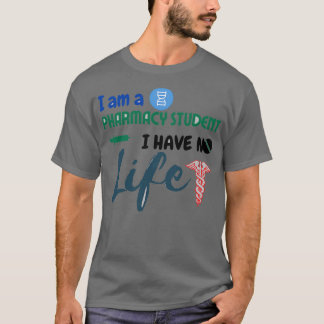 Ik ben apotheker en ik heb geen leven 45 t-shirt