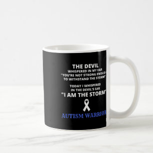Ik ben Autisme Warrior Autism Awareness 1 Koffiemok