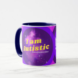 Ik ben Autistic NeuroDivergent Rebel Coffee Mok