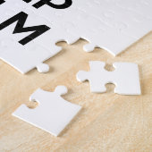 Ik ben Aziatisch dat ik geen kalm kan houden. Legpuzzel (Zijkant)