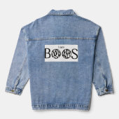 Ik ben baas Halloween Denim Jacket (Achterkant)