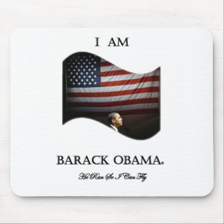 Ik ben Barack Obama (kleur) Muismat