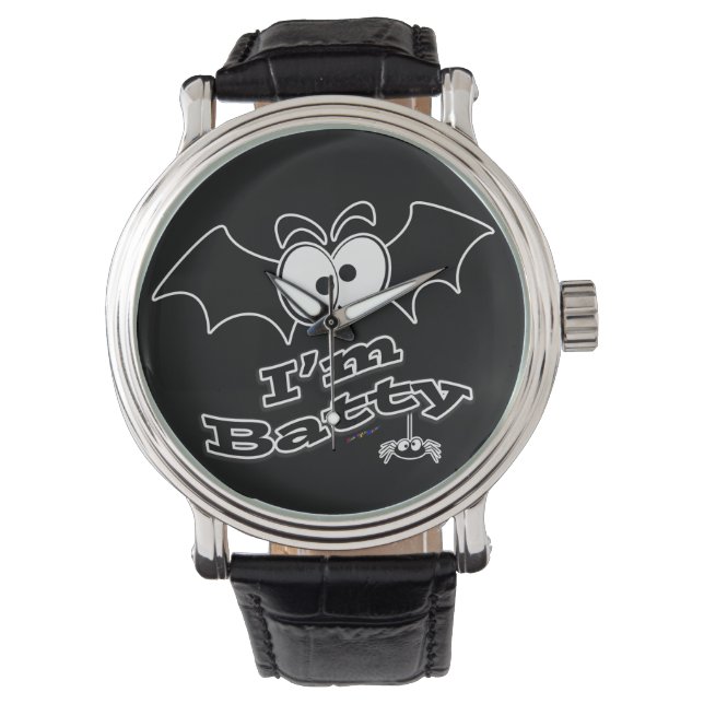 Ik ben Batty Crazy Eyes Horloge (Voorkant)