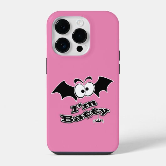 Ik ben Batty Crazy Eyes iPhone Hoesje (Achterkant)