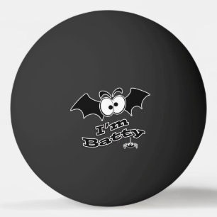 Ik ben Batty Crazy Eyes Pingpongballen