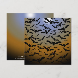 Ik ben Batty gegaan voor Black Bats &  Moonlight Kaart