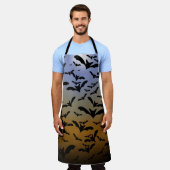 Ik ben Batty gegaan voor Black Bats & Moonlight Schort (Gedragen)