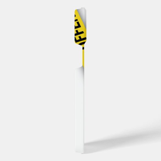 Ik ben beledigd politie tape niet kruisen iPhone hoesje (Rechterkant)