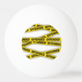 Ik ben beledigd politie tape niet kruisen pingpongballen (Voorkant)
