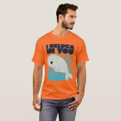 Ik ben beluga in jou t-shirt (Voorkant volledig)