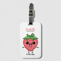 Ik ben Berry Happy schattige kawaii aardbei spring