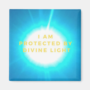 IK BEN BESCHERMD DOOR GODDELIJKE LICHTBEVESTIGINGS MAGNEET