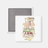 Ik ben bevestigend magneet (Voorkant / Achterkant)