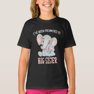 Ik ben bevorderd tot grote zus 2023 t-shirt