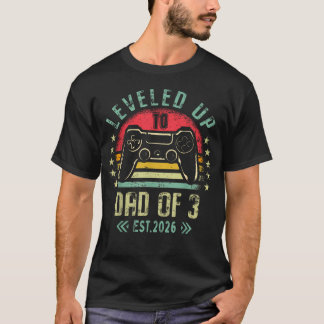 Ik Ben Bevorderd Tot Vader Van 3 2026 Bevorderd To T-shirt