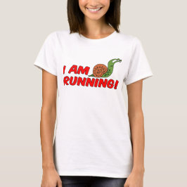 Ik ben bezig met slakken t-shirt