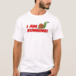 Ik ben bezig met slakken t-shirt