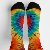 Ik ben Bezige Tie Dye Sokken (Top)