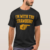 Ik ben bij de aardbei Funny Matching Halloween T-shirt (Voorkant)