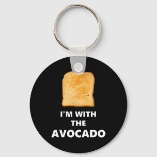 Ik ben bij de Avocado Toast Halloween Costume Sleutelhanger