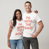 Ik ben bij de band | Kinder rockband Peace T-shirt (Unisex)