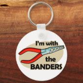 Ik ben bij de Banders Sleutelhanger (Voorkant)