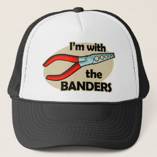 Ik ben bij de Banders Trucker Pet
