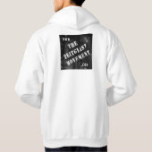 Ik ben bij de consument hoodie (Achterkant)