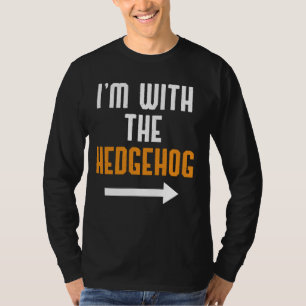 Ik ben bij de hondsegelkostume Funny Halloween Cou T-shirt