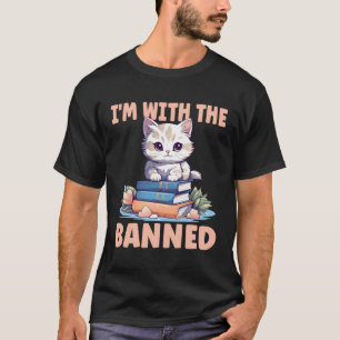 Ik ben bij de verboden boeken die ik lees verboden t-shirt