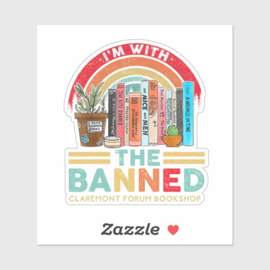 Ik ben bij de Verboden Sticker (Vel)