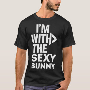Ik ben bij de Y Bunny kostuumparen die matchen T-shirt