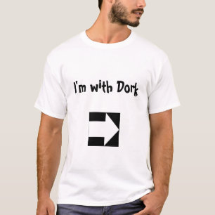 Ik ben bij Dork (links) T-shirt