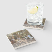 Ik ben bij het Onderzetter van de band. (Zijkant)