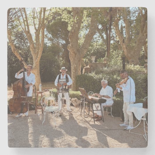 Ik ben bij het Onderzetter van de band. (Voorkant)