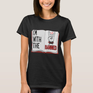 Ik ben bij het verboden T-shirt voor boekenliefheb