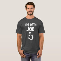 Ik ben bij Joe shirt - Kool Heather Grey